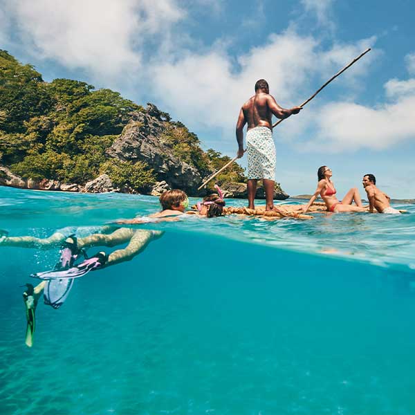 paddle boarding