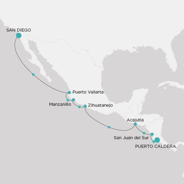 8-Nights New York City to Quebec City itinerary map