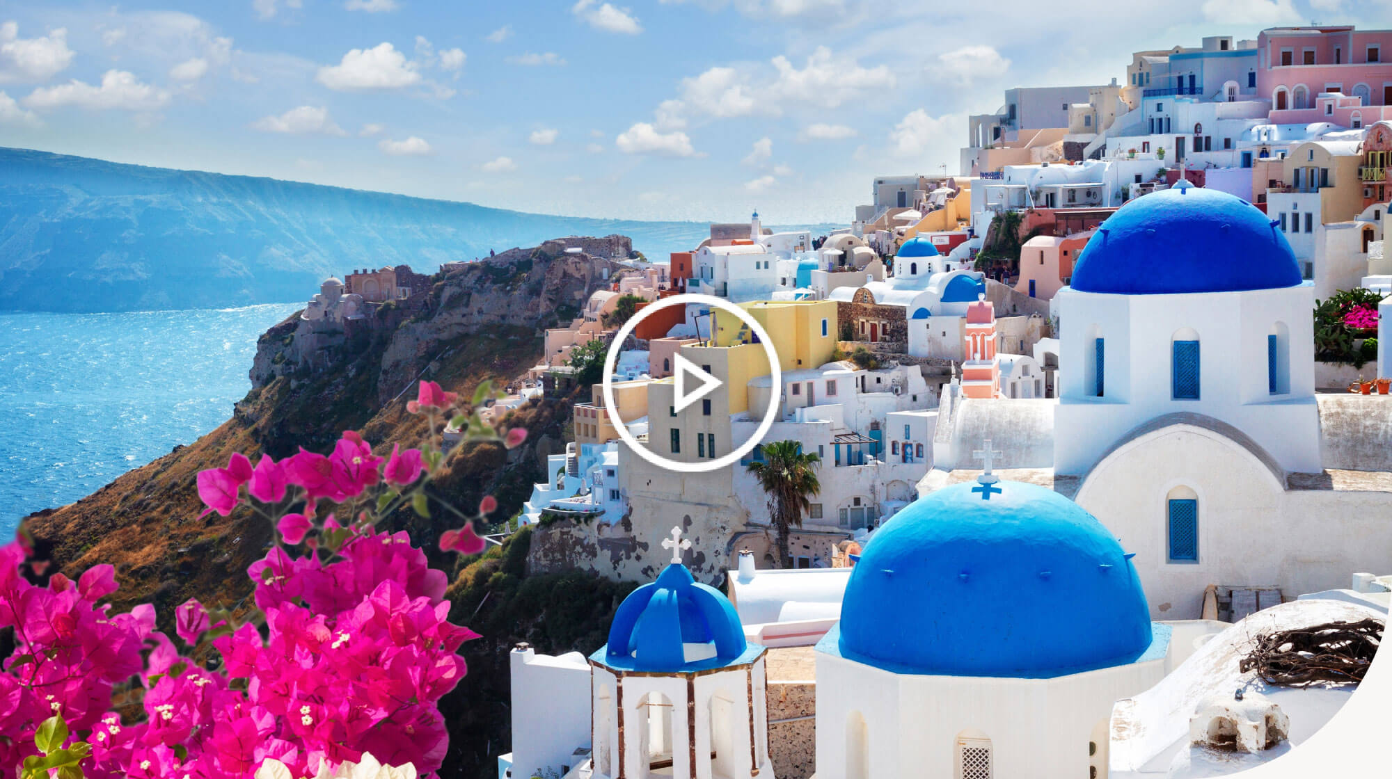 Santorini, Greece. Play video.
